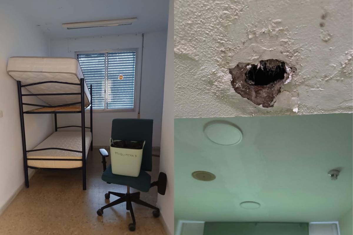 Detectan chinches en el Hospital de Jerez: &amp;quot;condiciones inhumanas&amp;quot; donde duermen los médicos, con humedades y desperfectos