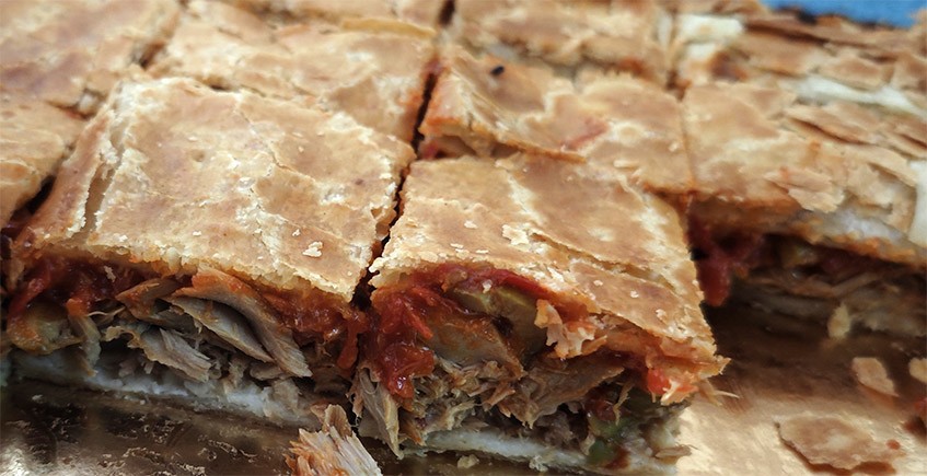 Empanada de albacora al estilo de La Tarifeña