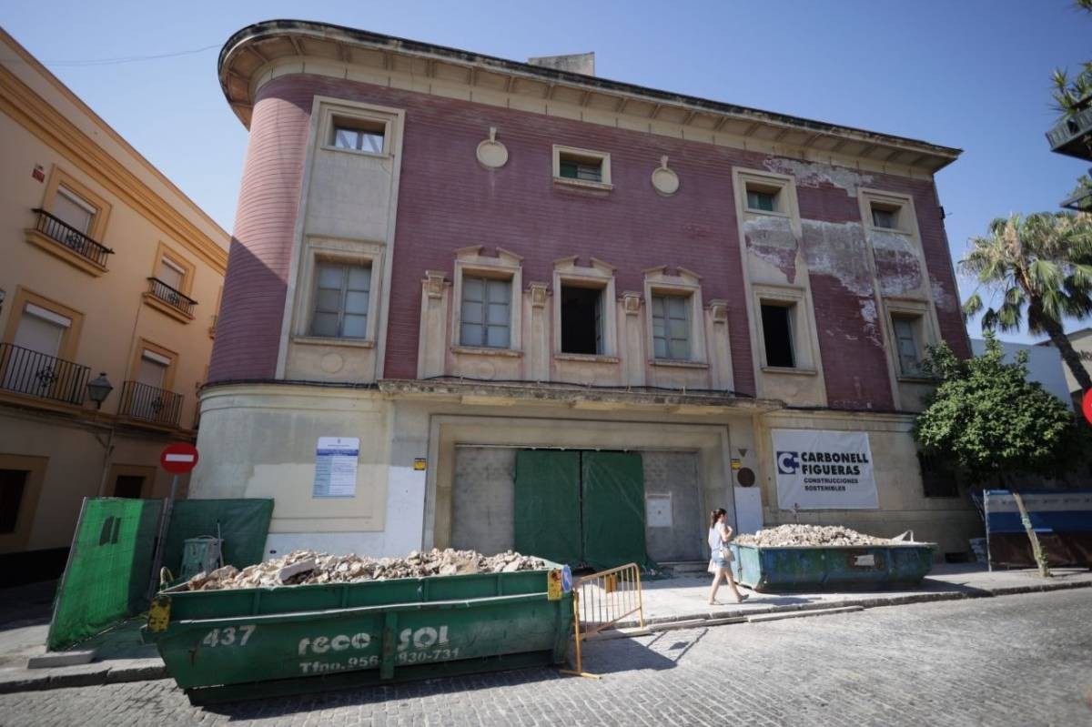 El Teatro Jerezano inicia al fin sus esperadas obras y ya prevé fecha para su gran estreno